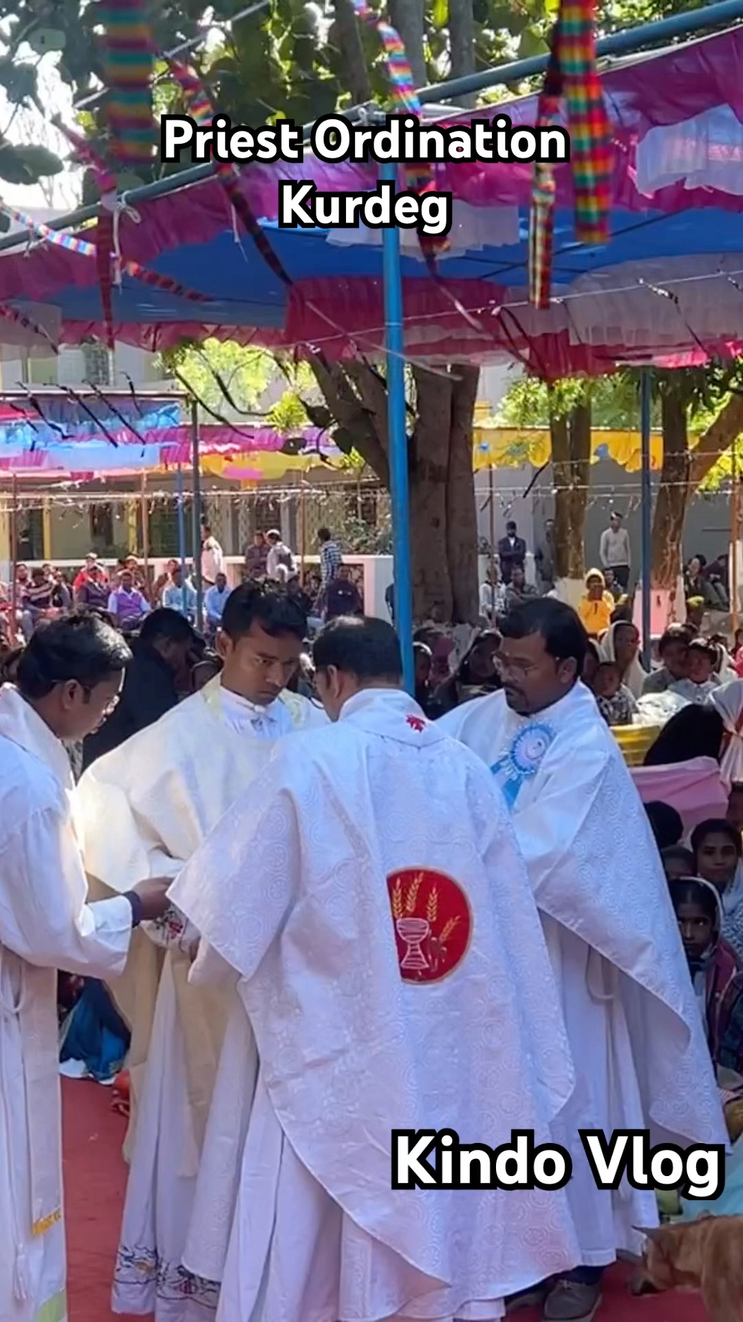 पावन पुरोहिताभिषेक फा. प्रवीण विकाश खलखो ये.स //कुरडेग पल्ली , सिमडेगा ,झारखण्ड /part -138